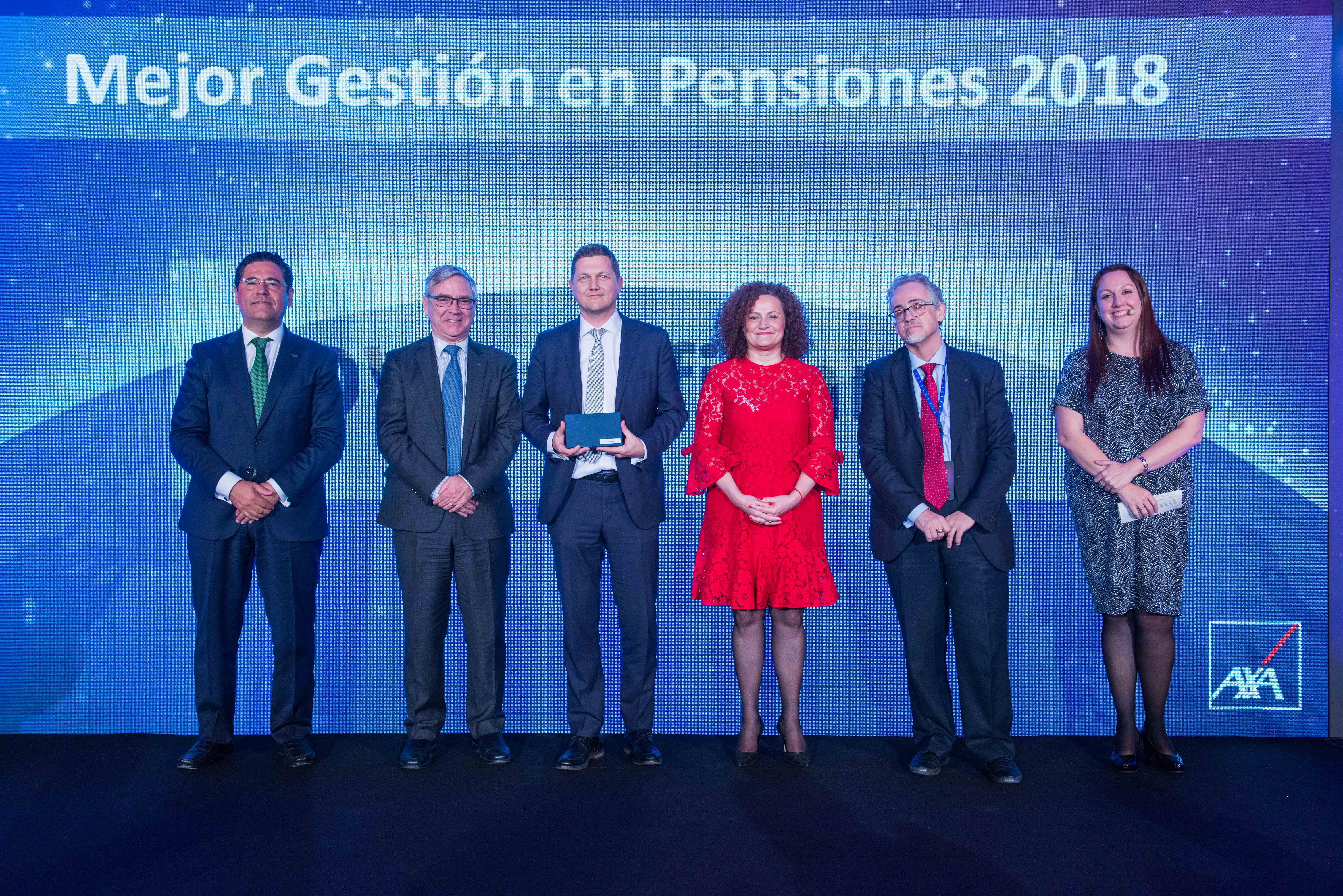 La aseguradora AXA otorga el premio ‘Mejor Gestión de Pensiones’ a OVB Allfinanz España