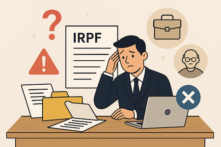 irpf dos pagadores errores comunes